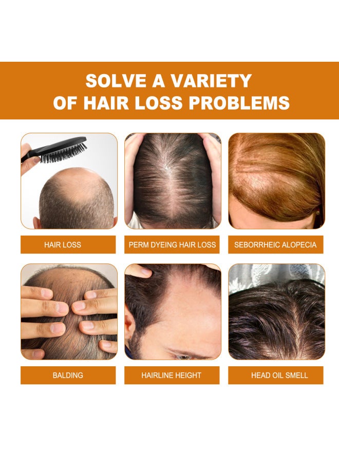 EELHOE Rice Shampoo Deep Cleansing Hair Moisturizing Scalp Care Shampoo - Image 2