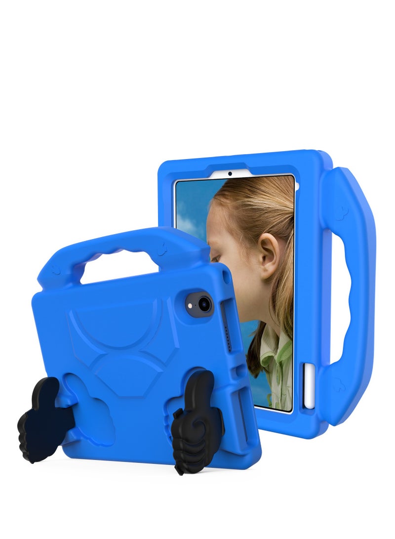 general Silicone Shockproof Case for iPad Mini 6 2021, Dual Layer Full Body Tough Rugged Rubber EVA Stand Cover Pencil Holder for iPad Mini 6 8.3 inch 2021 Release - Image 1