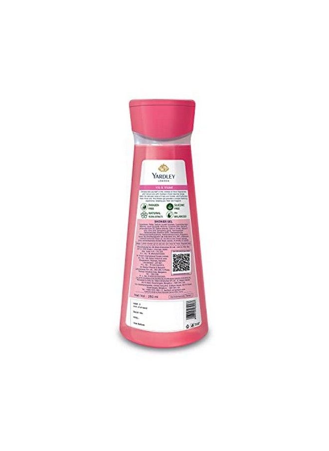 Yardley London Floral Essence Shower Gel  Gardenia & Waterlily 250Ml White  - Image 3