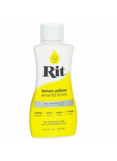 Rit Dye Rit Dye liquid Dye 8 Ounce - Pack of 3, Lemon Yellow  - Image 2