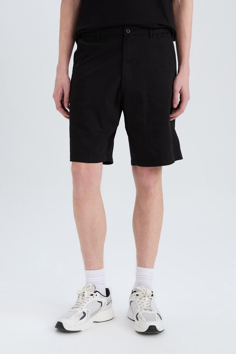 DeFacto Man Regular Fit Cotton Bermuda  - Image 1