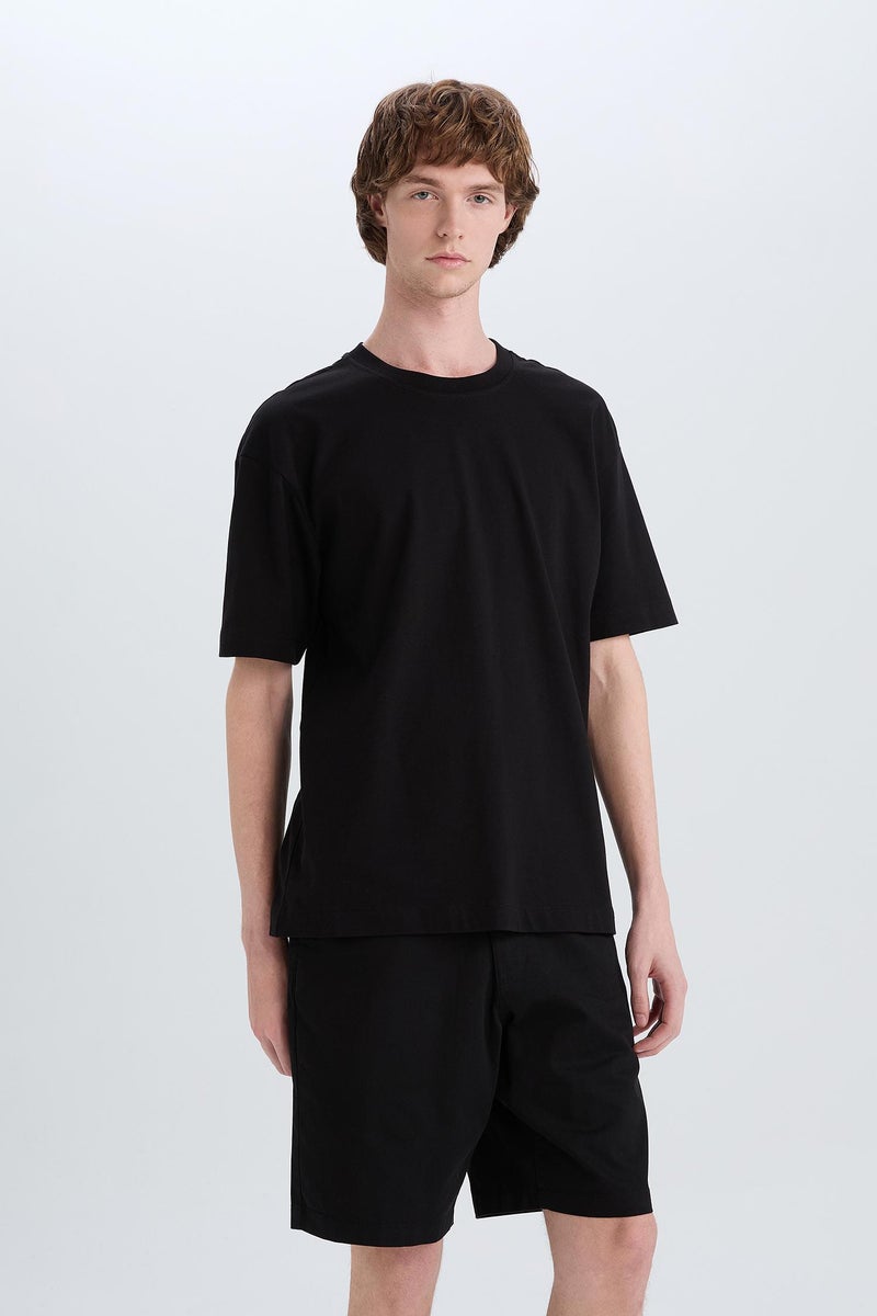 DeFacto Man Regular Fit Cotton Bermuda  - Image 5