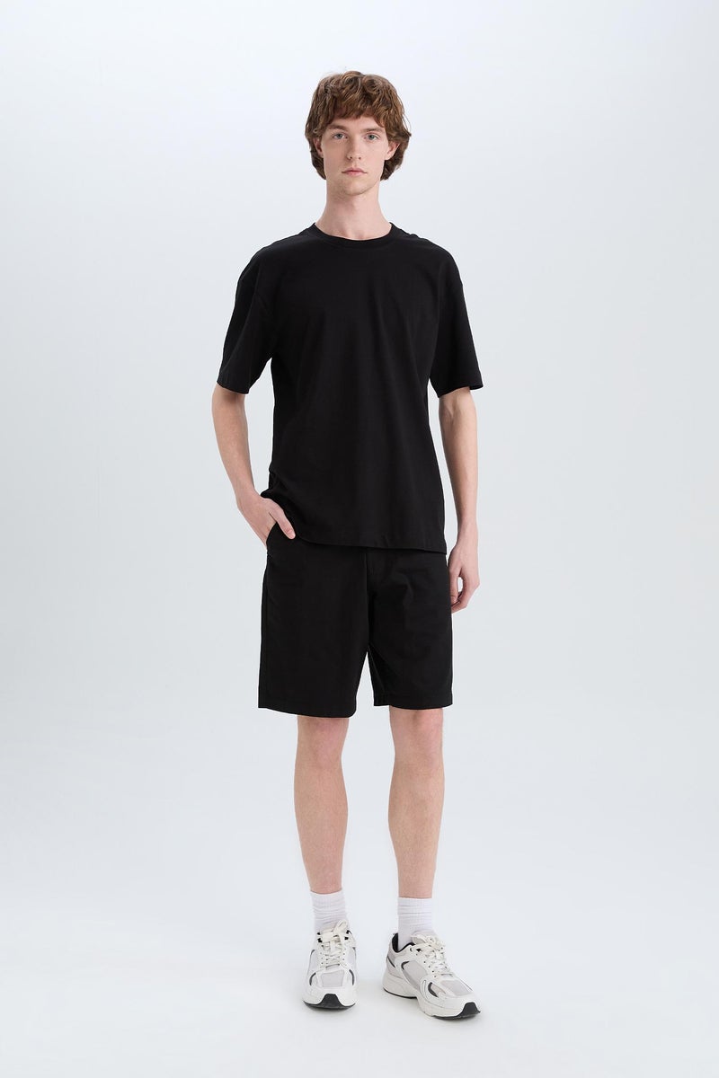 DeFacto Man Regular Fit Cotton Bermuda  - Image 2