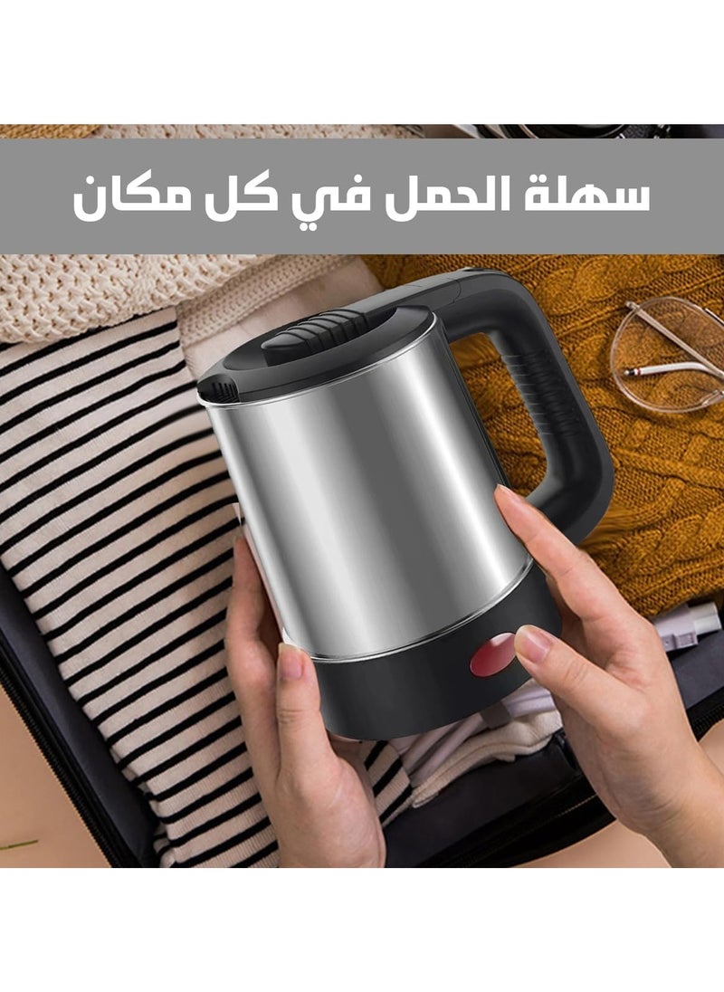 White Life White Life 500W Electric Kettle, 1.5L Stainless Steel, Premium Design, Rapid Boiling, Auto Shut-Off Mode, Thermally Insulated Handle, Boil-Dry Protection - Silver  - Image 3