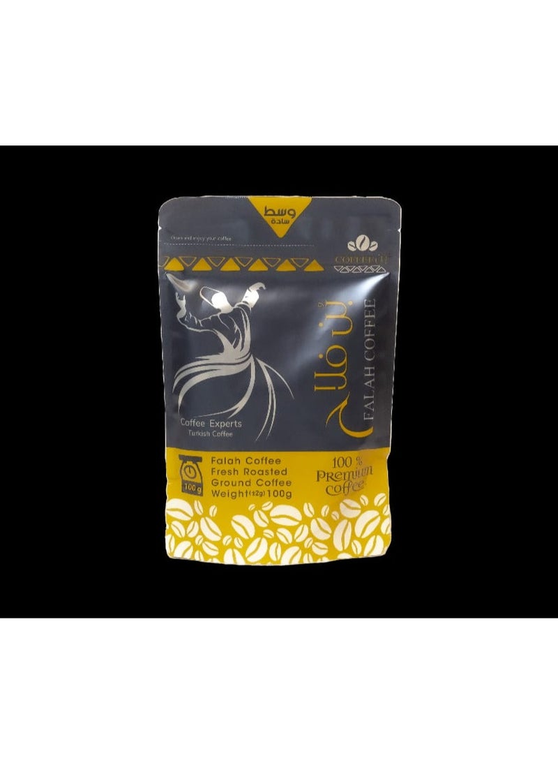 Falah Coffee medium plain 100 