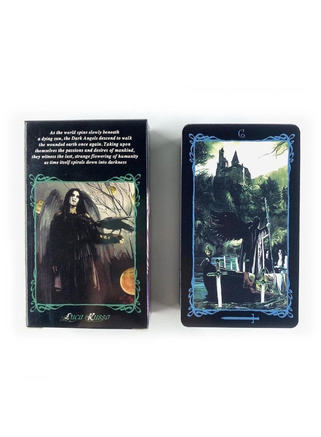 NIBEMINENT Dark Angel Tarot Cards, Casual Party board game, fortune-telling, prophecy, Oracle Cards - Image 4