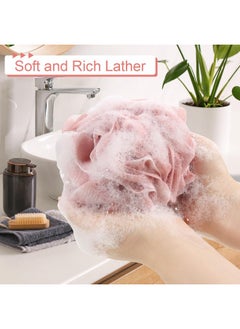 Loofah Sponge Pack Of 4, Deep Cleansing Body Scrubber For Shower, Exfoliating Bath Sponge With Handle For Women And Men (001, 50G) - pzsku/Z6D2192B01DBC6CE00CBFZ/45/_/1733731470/6dfd3bb0-3692-4ed4-9ba7-c9b207463a65