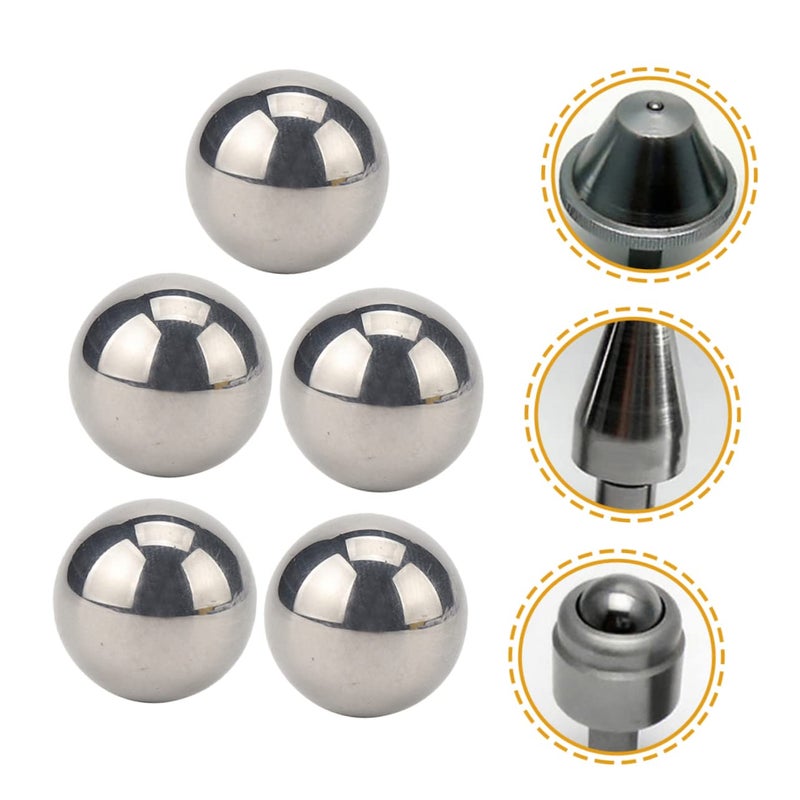 5Pcs Chrome Steel Balls High Precision for Bicycles Furniture Slides Smooth Sliding - Image 4
