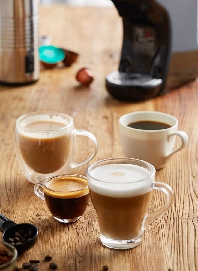 هيبرو ماكينة قهوة هاي برو 4 في 1 متعددة الاستخدامات للقهوة الساخنة والباردة، ماكينة إسبريسو بالكبسولات، متوافقة مع كبسولات نسبريسو ودولتشي غوستو المطحونة (K-Cup H1A) - Image 4