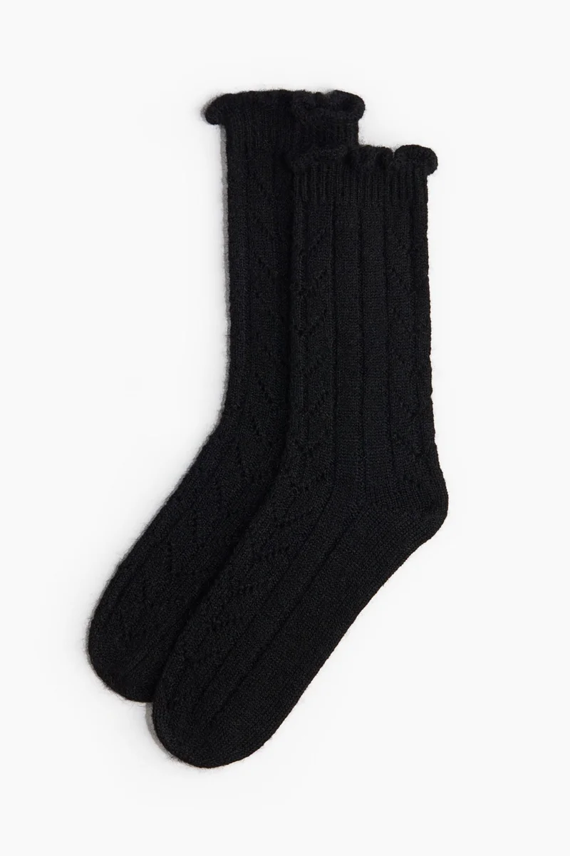 H&M Pointelle-knit socks