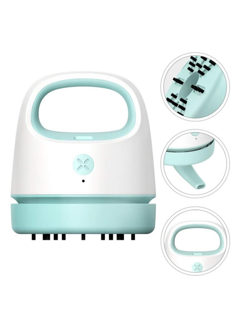 AROAQ Mini Desk Vacuum USB Charging with Vacuum Nozzle Cleaning Brush - Image 1