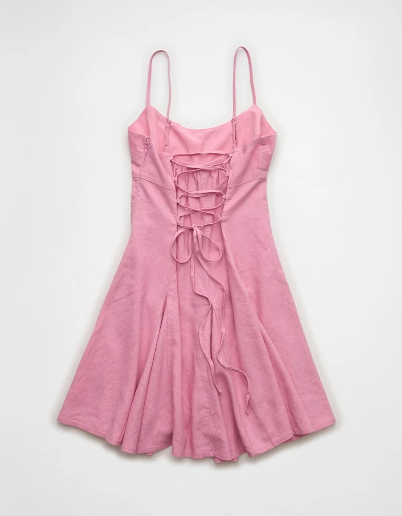 American Eagle AE Pleated Mini Dress