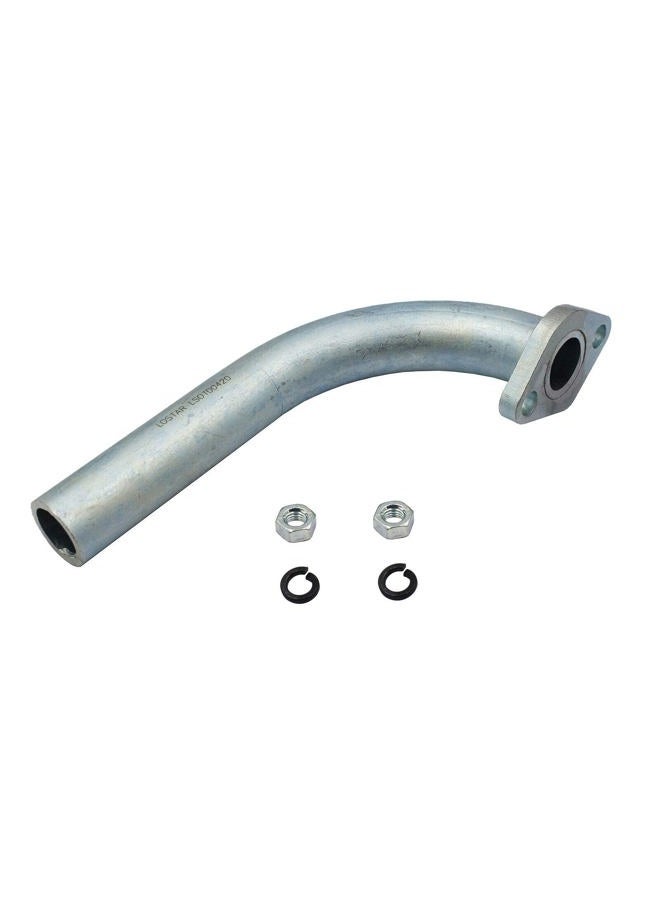 LOSTAR Exhaust Pipe Fits Predator 212cc Honda GX160 GX200 Go Kart & Mini Bikes - Image 4