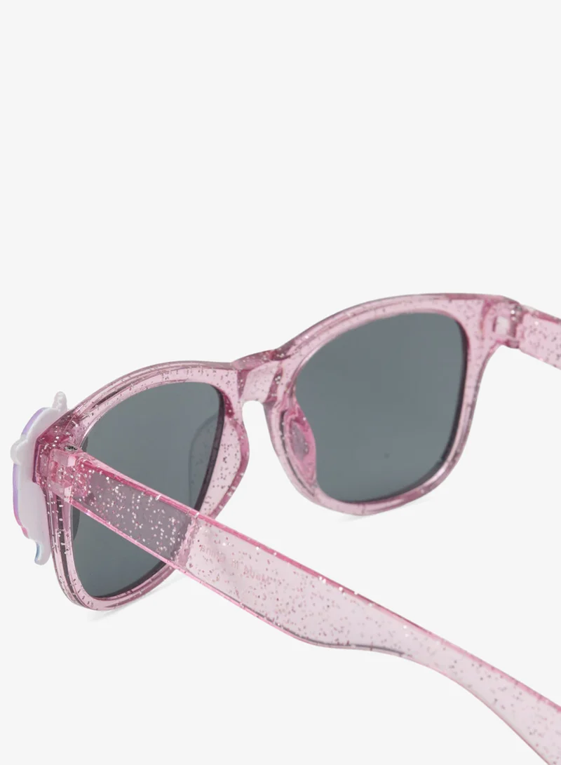 Redtag Girls Pink Aviator Shape Sunglasses
