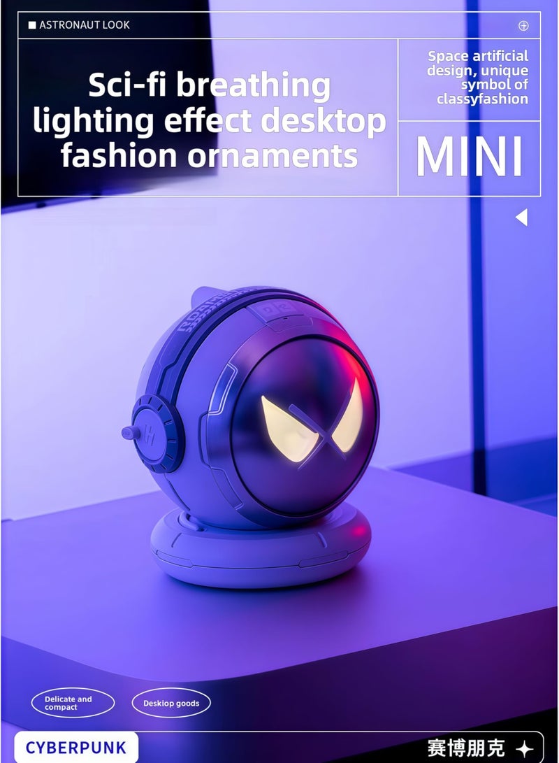 سماعة رائد فضاء بلوتوث - صوت لاسلكي مصغر - شحن عبر USB - صوت محمول للهواء الطلق - ديكور مكاتب - هدية شخصية - Image 2