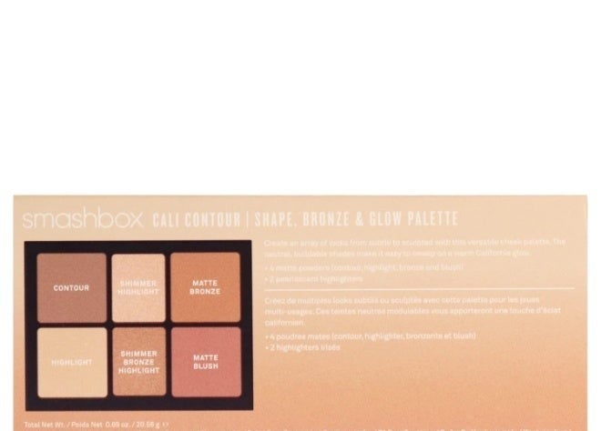 Smashbox The Cali Contour Shape/Bronze/Glow Palette 20.56g - Image 3