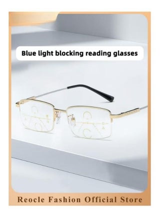 Progressive Multifocus Reading Glasses Anti Blue Light Readers with Diamond Cutting Design Anti-Fatigue Clear Lens Spectacle Readers for Men - pzsku/Z6D221C30E23BB2071ADFZ/45/_/1735370536/fd875dc8-bc5a-49d2-8d44-9139fb83aa04