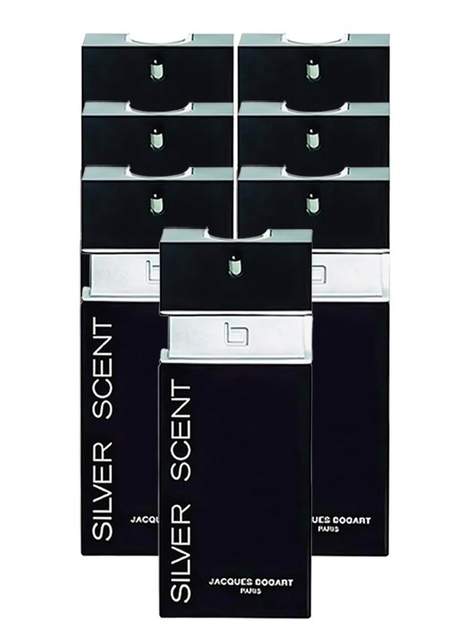 جاك بوغارت 7 قطع عطر سيلفر سينت باريس للرجال 100 مل - Image 1
