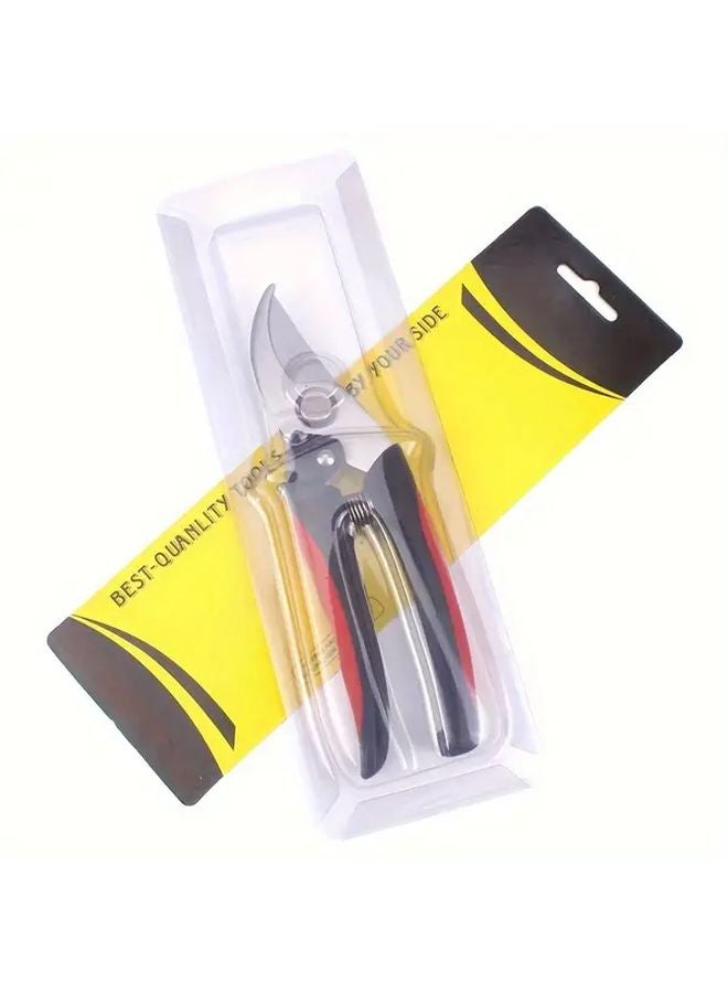 Reddish Black Garden Pruning Shears Durable Metal For Fruit Trees Thick Branches - Image 3