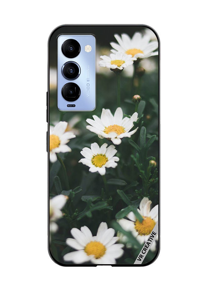 VR CREATIVE Protective Case Cover For Tecno Camon 18/18 P Goldia Design Multicolour - Image 1