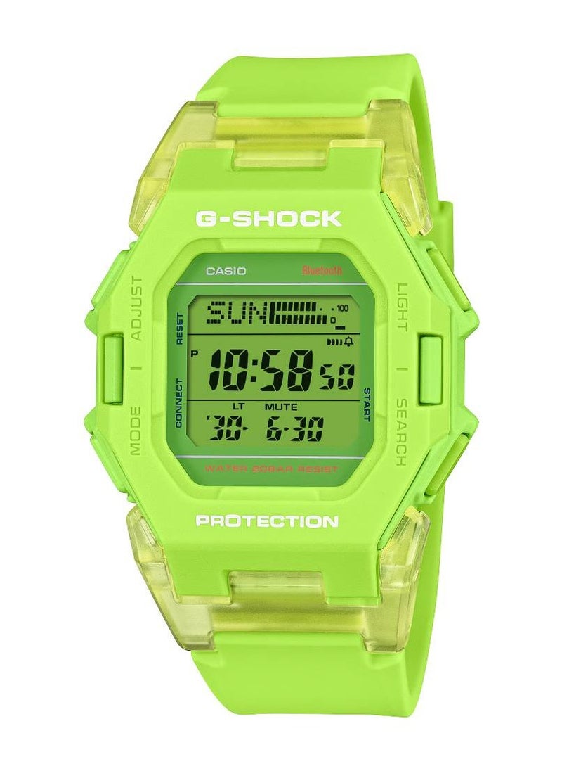 G-SHOCK - Digital Yellow Resin Band Watch GD-B500S-3 - Image 1