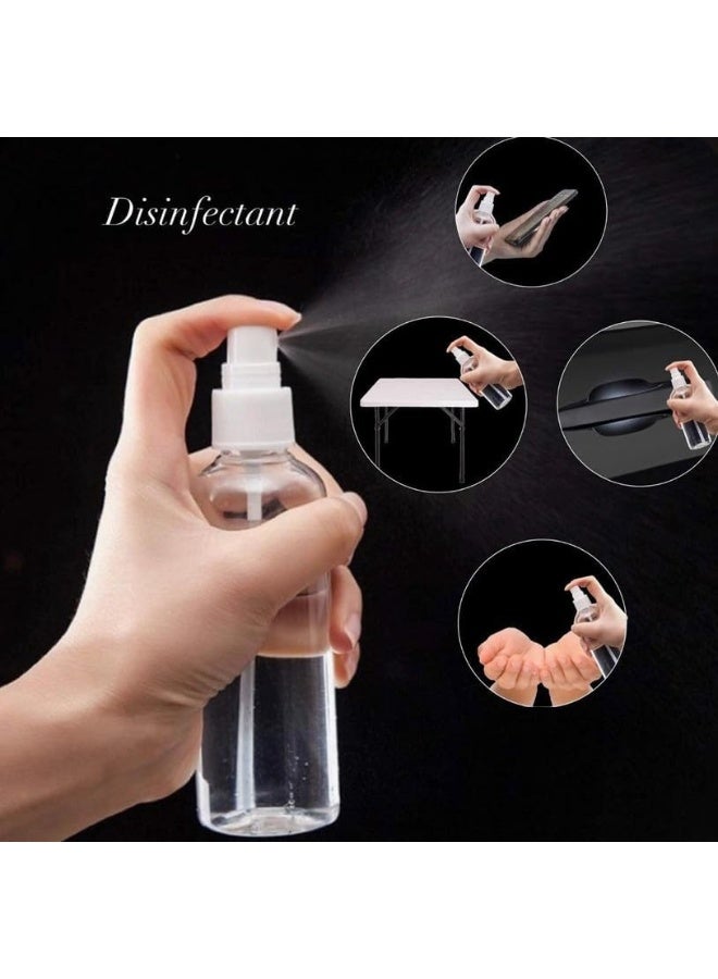 Clear Pet Spray Bottle With Diffuser 30Ml 3.5X3.5X 11 Cm Set Of 12 Pieces - Image 1