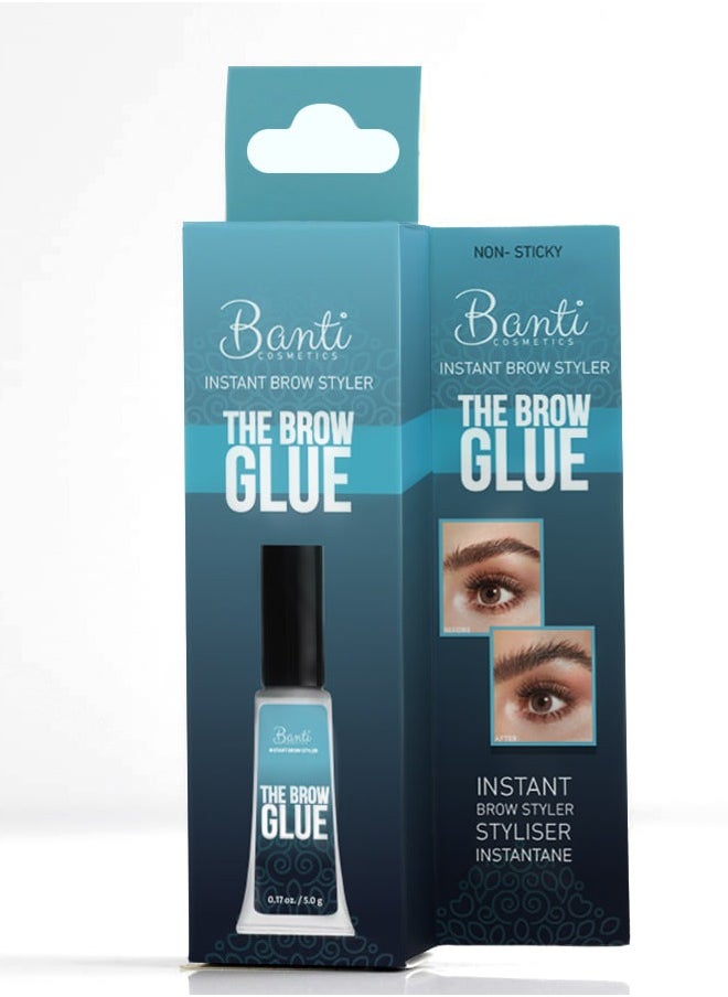 Banti Eyebrow Styling Gel Cream with Precision Brush for Long-Lasting Hold  - Image 1