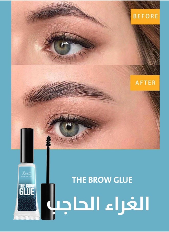Banti Eyebrow Styling Gel Cream with Precision Brush for Long-Lasting Hold  - Image 2