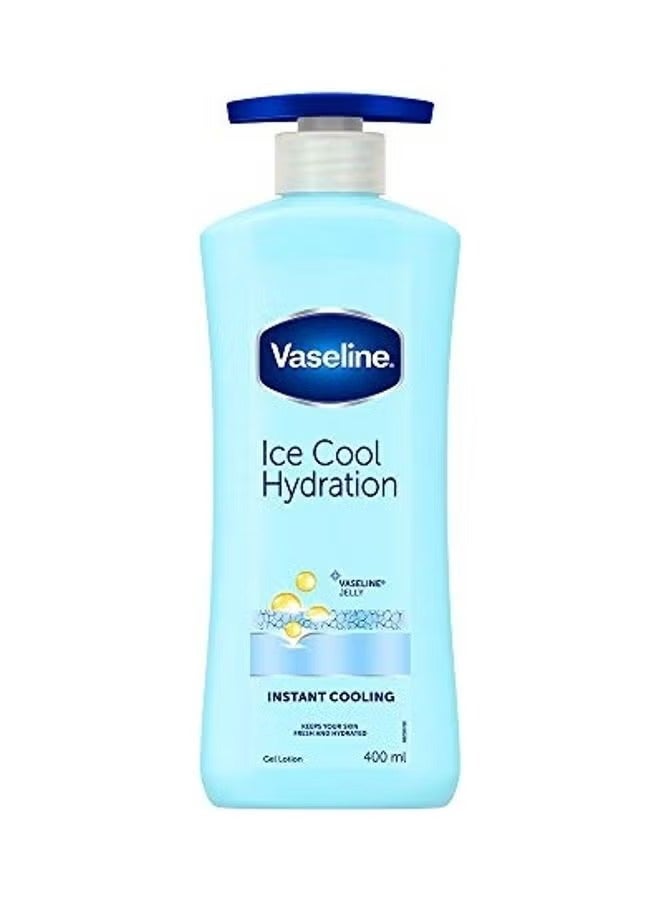 Vaseline Ice Cool Moisturizing Lotion, Multicolor, 2 Pack  2 x 400 ml  - Image 1