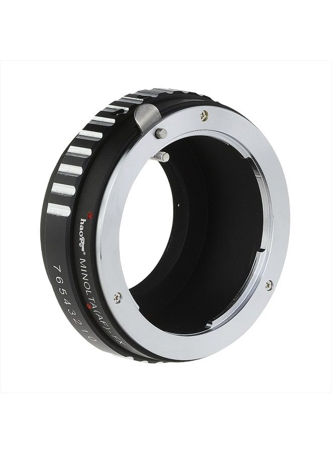 Haoge Lens Mount Adapter for Sony Alpha A Minolta MA AF Lens to Fujifilm Fuji X FX Mount Camera as X-A3 X-A5 X-A10 X-A20 X-E1 X-E2 X-E2s X-E3 X-H1 X-M1 X-Pro1 X-Pro2 X-T1 X-T2 X-T3 X-T10 X-T20 X-T30 - Image 2
