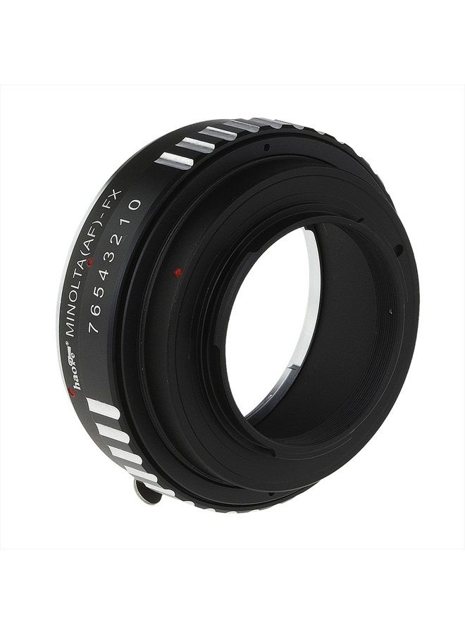 Haoge Lens Mount Adapter for Sony Alpha A Minolta MA AF Lens to Fujifilm Fuji X FX Mount Camera as X-A3 X-A5 X-A10 X-A20 X-E1 X-E2 X-E2s X-E3 X-H1 X-M1 X-Pro1 X-Pro2 X-T1 X-T2 X-T3 X-T10 X-T20 X-T30 - Image 4