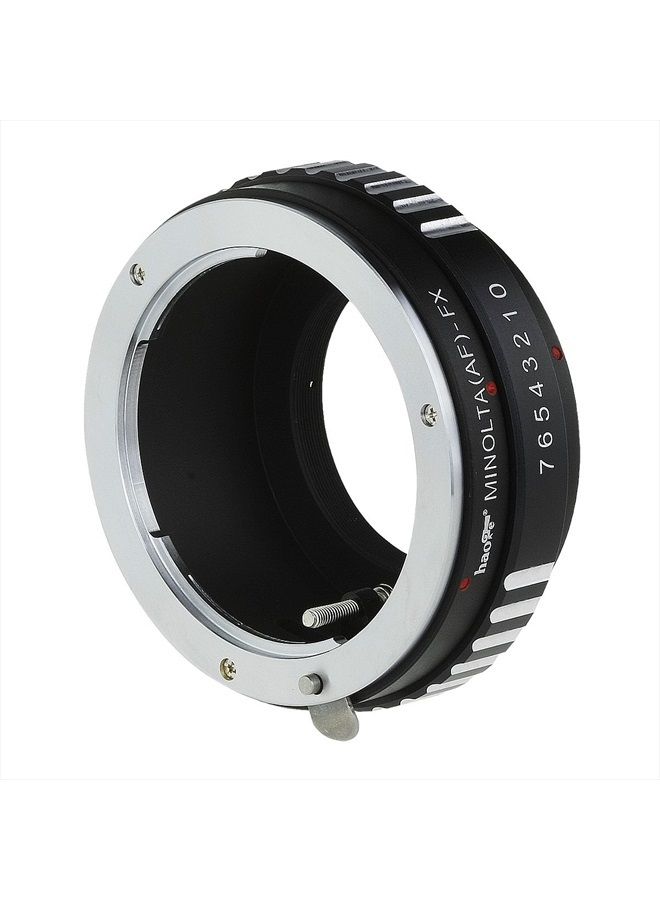 Haoge Lens Mount Adapter for Sony Alpha A Minolta MA AF Lens to Fujifilm Fuji X FX Mount Camera as X-A3 X-A5 X-A10 X-A20 X-E1 X-E2 X-E2s X-E3 X-H1 X-M1 X-Pro1 X-Pro2 X-T1 X-T2 X-T3 X-T10 X-T20 X-T30 - Image 3