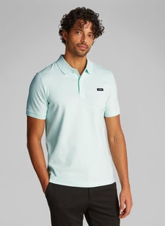 CALVIN KLEIN Slim Stretch Pique Polo  - Image 1