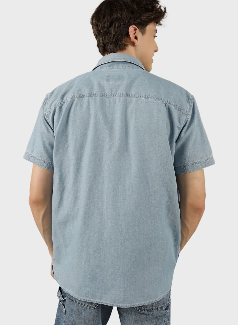 American Eagle Button Down Regular Fit Shirt