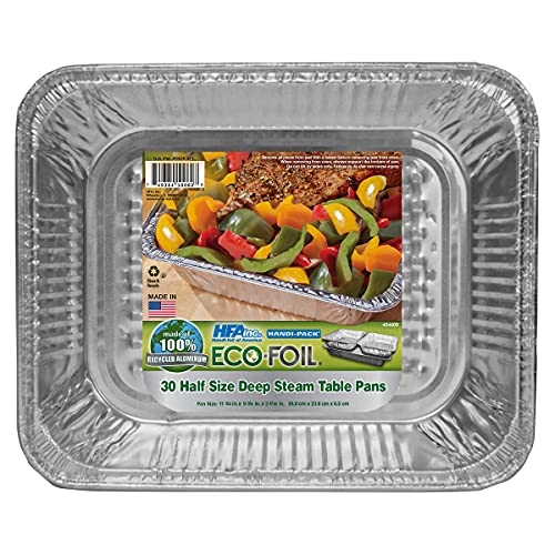HFA 404609 Half Size Deep Table Steam Pan, Metallic - Image 1