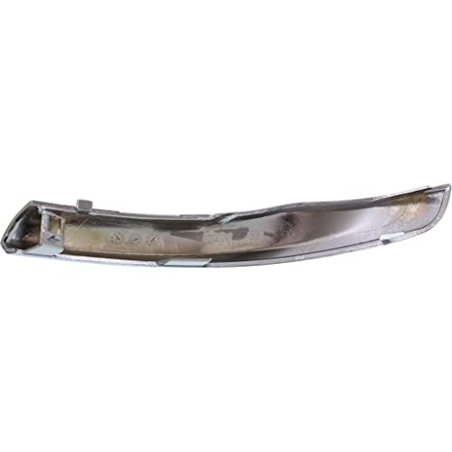 KarParts360 For Dodge Durango 2014 15 16 17 18 19 2020 Bumper Cover Molding Passenger Side | Front | Chrome | ABS Plastic | Replacement For CH1047105 | 5113736AB - Image 2