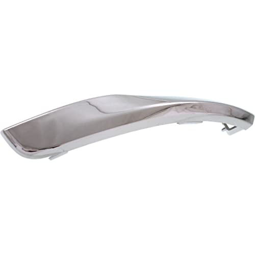 KarParts360 For Dodge Durango 2014 15 16 17 18 19 2020 Bumper Cover Molding Passenger Side | Front | Chrome | ABS Plastic | Replacement For CH1047105 | 5113736AB - Image 4