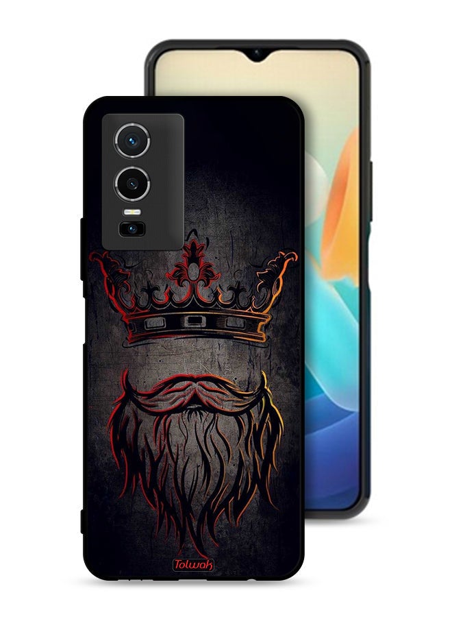 Tolwak Vivo Y76 5G Protective Case Cover King Artwork - Image 1