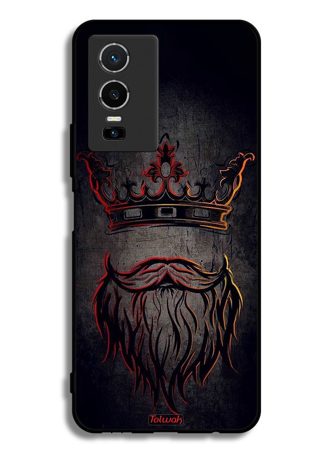 Tolwak Vivo Y76 5G Protective Case Cover King Artwork - Image 2