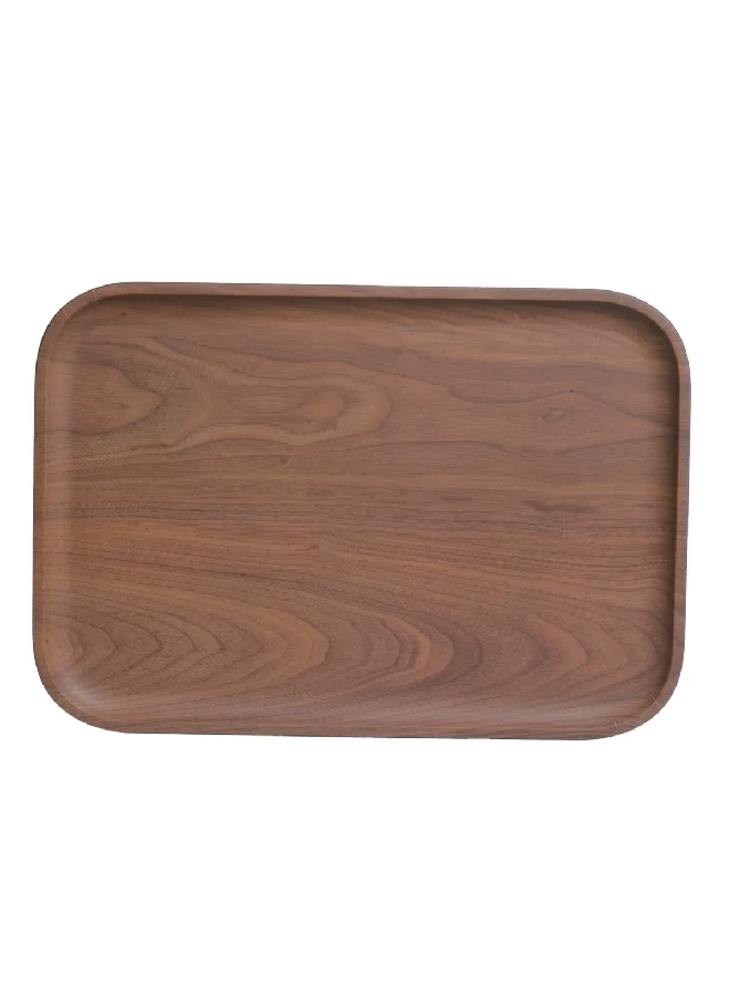PARFAIT Bamboo Fibre Rectangular Serving Plate Brown 30 x 20 cm BB22185BF