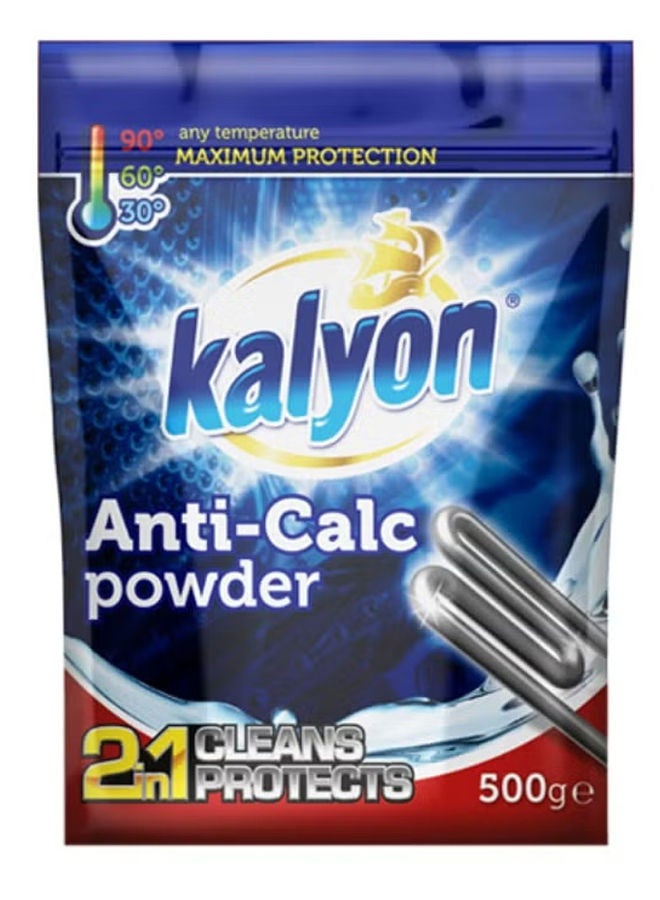 kalyon Anti-Calc Powder 2 in 1 Cleans Protects 500g