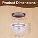 Fukaisu Reusable Pods for Nespresso Stainless Steel Reusable Refillable Capsule with Silicone Cover for Home Commercial Use Compatible with Nespresso Vertuo NextVertuo POP - Image 4