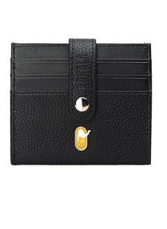 RAHALA Rahala Men's 4-sided Bifold Leather Cardholder (Black) - No:RA107  - Image 1