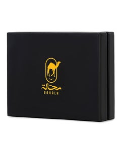 RAHALA Rahala Men's 4-sided Bifold Leather Cardholder (Black) - No:RA107  - Image 5