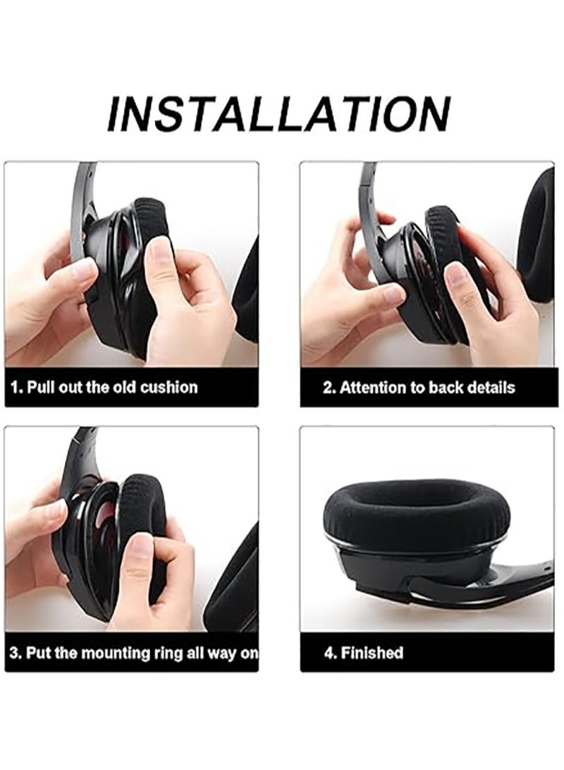 وسائد أذن بديلة لسماعات الرأس اللاسلكية HyperX Cloud II/2 Cloud Alpha Cloud Stinger وسائد أذن بديلة لسماعات الرأس اللاسلكية HyperX Cloud II/2 Cloud Alpha Cloud Stinger وسائد أذن بديلة لسماعات الرأس - Image 5