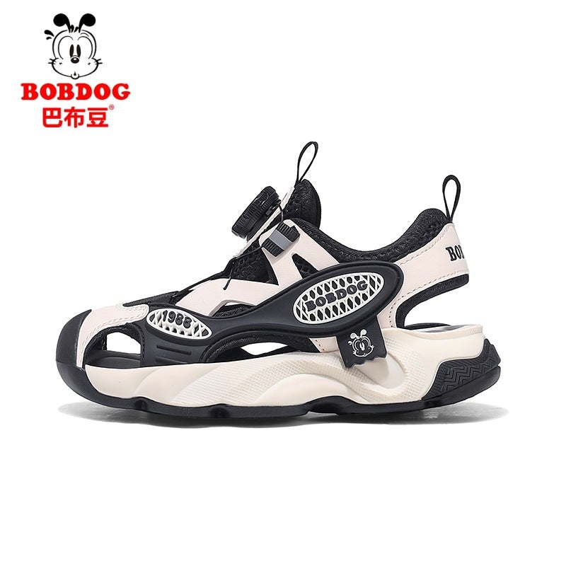 Babu Bean Children'S Shoes Boys Sandals Summer Style Baotou Non-Slip Soft Sole Middle And Large Children'S Girls' Non-Slip Shoes - Image 1