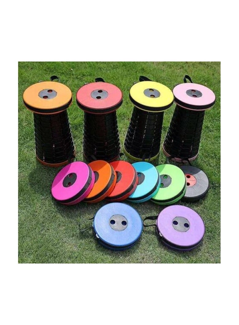 لي يينج مقعد تصغير محمول قابل للسحب في الهواء الطلق لصيد الأسماك والتنزه والتخييم والسفر 26*26 سنتيمتر - Image 3