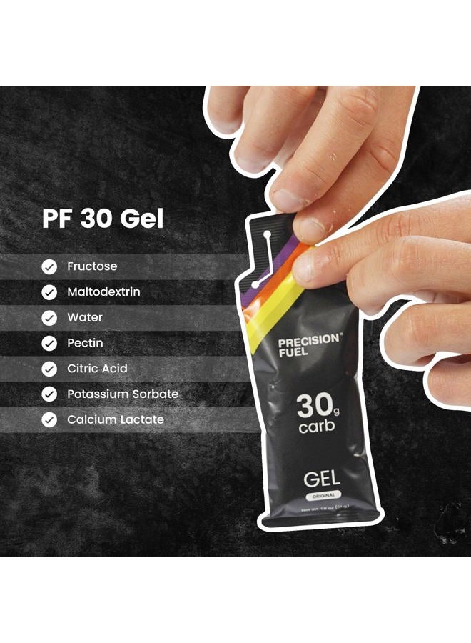 Precision Hydration جيل الطاقة دقيق 30 - نكهات معتدلة ومحايدة لجري الرياضيين، 30 جرام كربوهيدرات، سهل الهضم، مثالي للجري والرياضات طويلة المدة (عبوة من 15) - Image 3