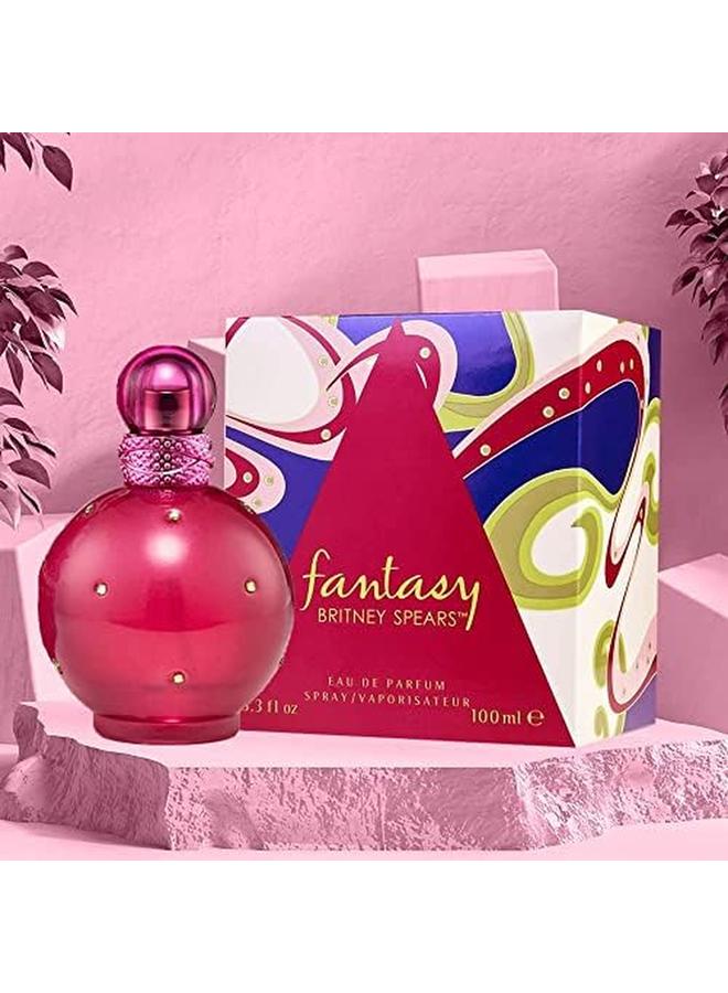 بريتني سبيرز عطر Fantasy Ladies Edp 100 مل بخاخ زهري فاكهي جورماند 3.4 أونصة سائلة - Image 3