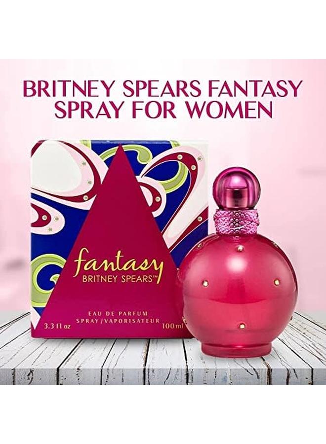 بريتني سبيرز عطر Fantasy Ladies Edp 100 مل بخاخ زهري فاكهي جورماند 3.4 أونصة سائلة - Image 4